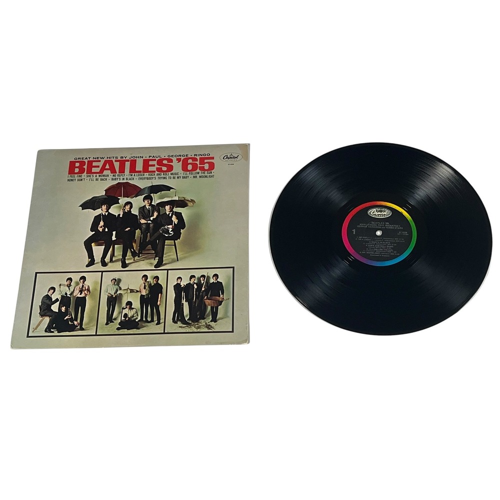 The Beatles '65 Vinyl LP Capitol Records ST-2228 Original 1964 Pressing